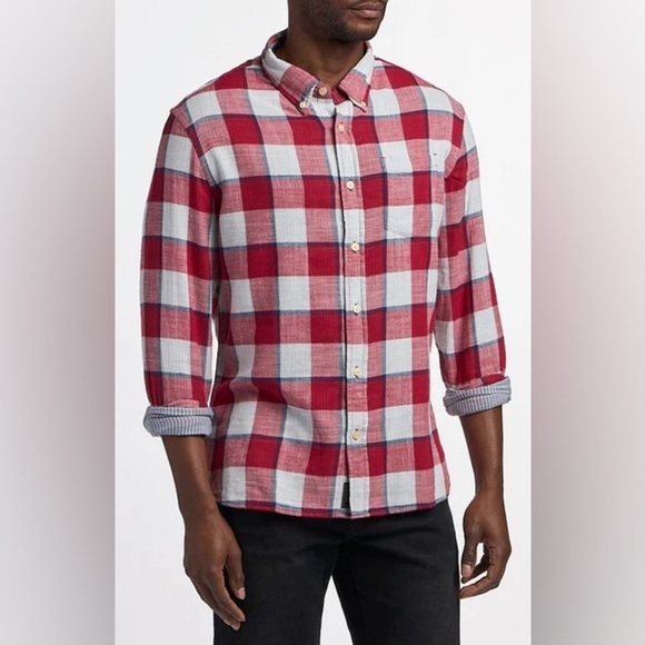 Jachs New York Plaid long sleeve shirt size medium - Picture 1 of 12